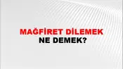 Mağfiret Dilemek