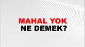 Mahal Yok