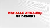 Mahalle Arkadaşı