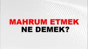 Mahrum Etmek