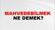 Mahvedebilmek