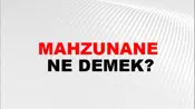 Mahzunane