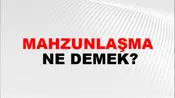 Mahzunlaşma