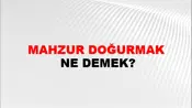 Mahzur Doğurmak
