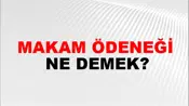 Makam Ödeneği