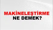 Makineleştirme