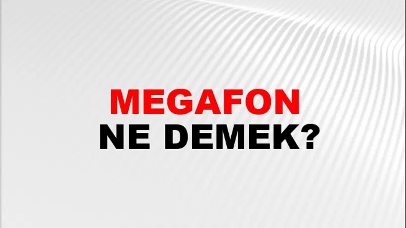 Megafon Megafon