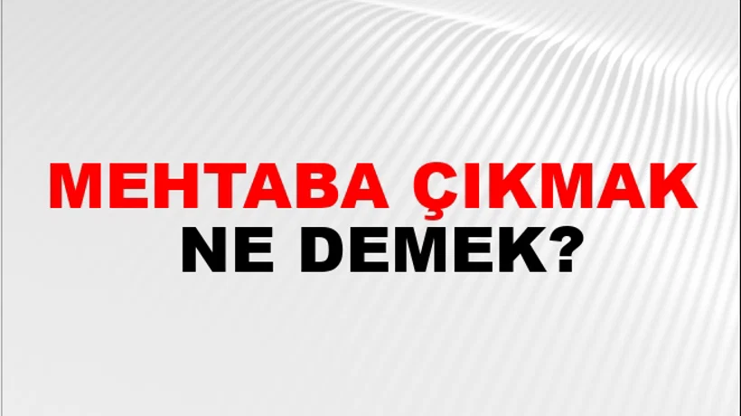 Mehtaba Çıkmak Mehtaba Çıkmak