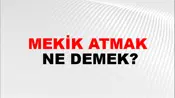 Mekik Atmak
