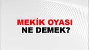 Mekik Oyası