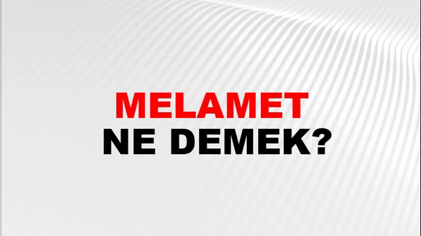 Melamet Melamet