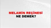 Melamin Reçinesi
