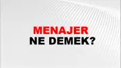 Menajer