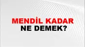 Mendil Kadar