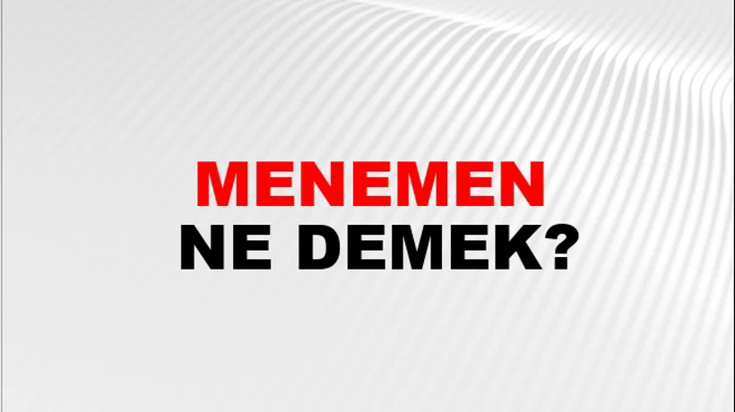 Menemen Menemen