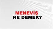 Meneviş