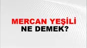 Mercan Yeşili