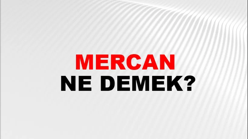 Mercan Mercan
