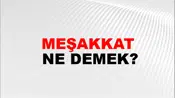 Meşakkat