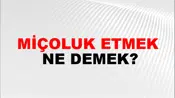 Miçoluk Etmek