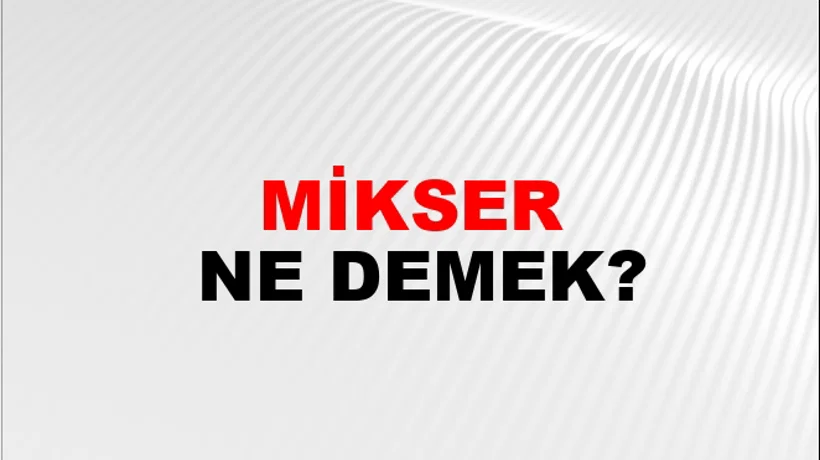 Mikser Mikser
