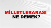 Milletlerarası