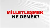 Milletleşmek