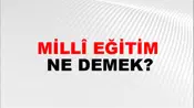 Millî Eğitim