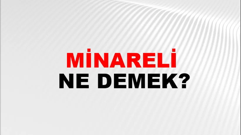 Minareli Minareli