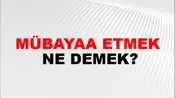 Mübayaa Etmek