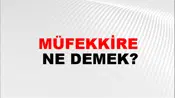 Müfekkire