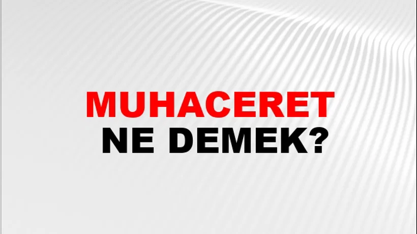 Muhaceret Muhaceret