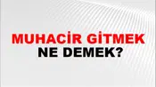 Muhacir Gitmek
