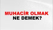 Muhacir Olmak