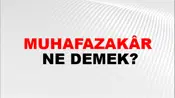 Muhafazakâr