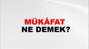 Mükâfat
