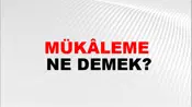 Mükâleme