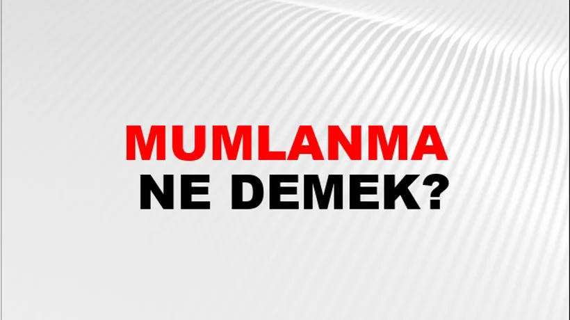 Mumlanma Mumlanma