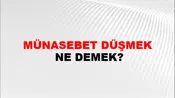 Münasebet Düşmek