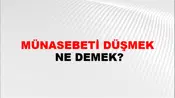 Münasebeti Düşmek