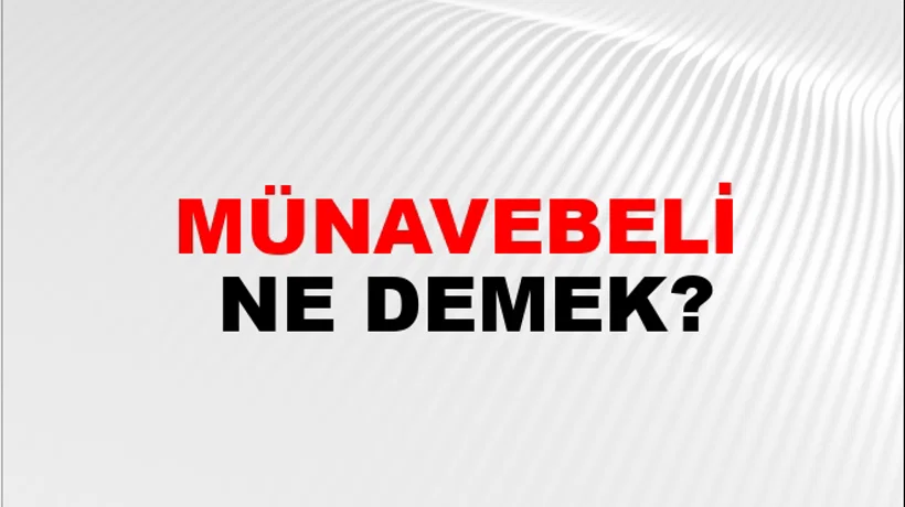 Münavebeli Münavebeli
