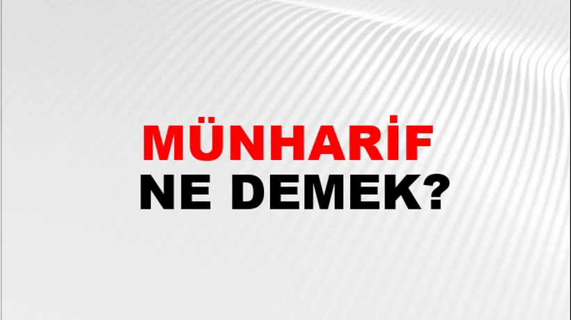 Münharif Münharif