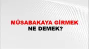 Müsabakaya Girmek