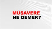 Müşavere