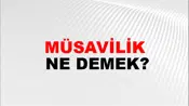 Müsavilik