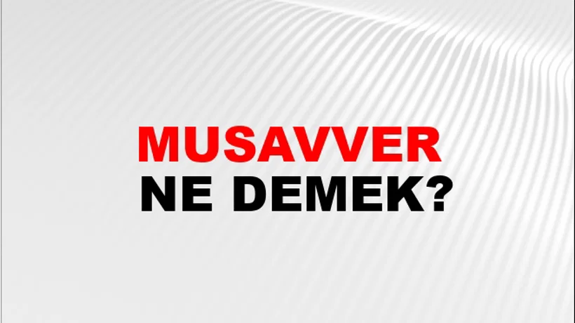 Musavver Musavver
