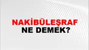 Nakibüleşraf
