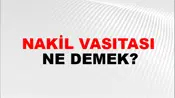 Nakil Vasıtası