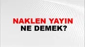 Naklen Yayın