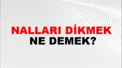 Nalları Dikmek